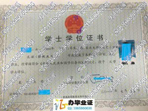 东北大学大连艺术学院学位证样本