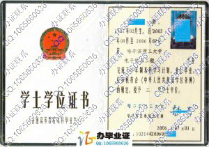 哈尔滨理工大学2006年学士学位书