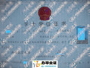 南昌航空大学2010年学士学位证书