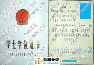 湖北工业大学2004年成教学位证