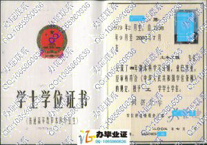 同济大学2003年学位证样本 src=