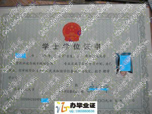 东北师范大学2009年学位证样本