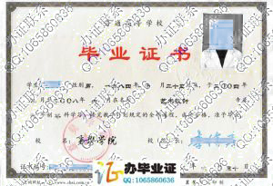 襄樊学院2008年毕业证书