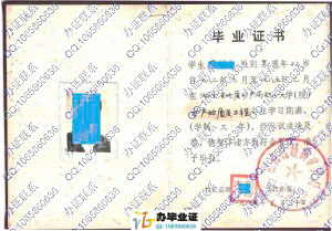 湖南省地质矿产局职工大学1985年毕业证