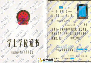 湖北师范学院2003年学位证书