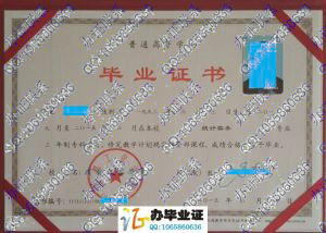 成都工业学院2015年大专毕业证