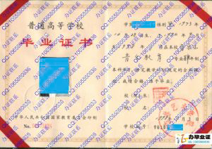 吉林艺术学院1998年本科毕业证