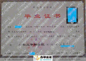 私立华联学院2006年大专毕业证