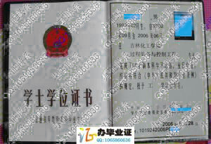 吉林化工学院2006年学位证