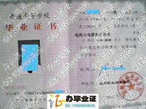 温州职业技术学院2006年大专毕业证