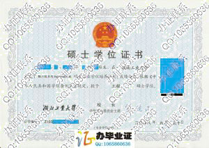 湖北工业大学2008年硕士专业学位证书