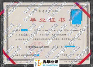 黄冈职业技术学院2008年大专毕业证