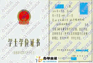 北方交通大学99年学位证