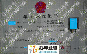 河北经贸大学经济管理学院2010年学位证