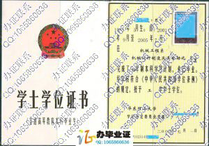 华东理工大学2005年学士学位证