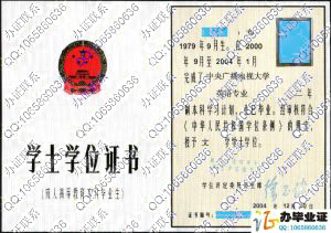 中央广播电视大学2004年英语专业学位证书（对外经济贸易大学签发）