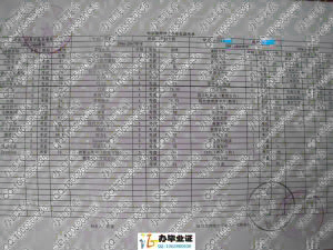 哈尔滨师范大学恒星学院成绩单